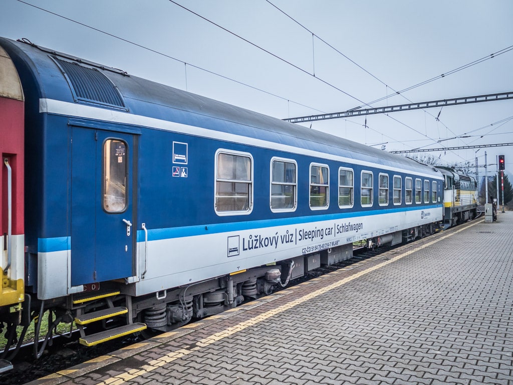 Görlitzer Schlafwagen Prag Banska Bystrica Zvolen