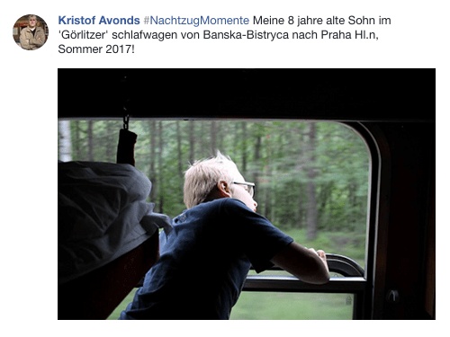 Nachtzug Momente Kristof Schlafwagen Slowakei