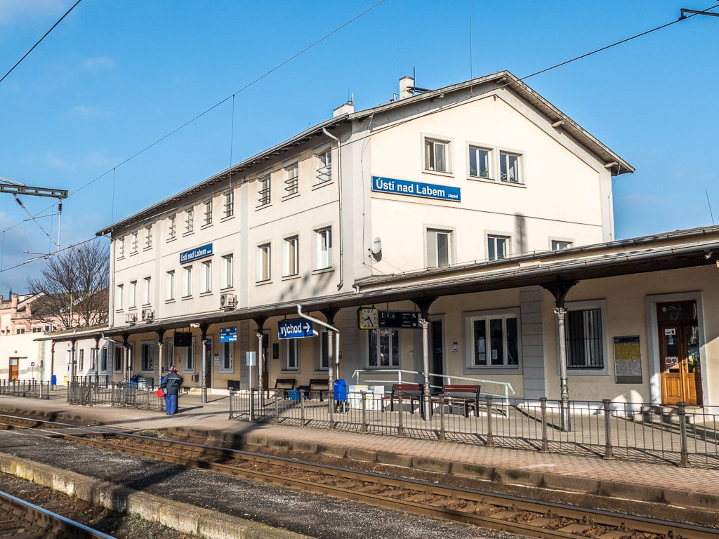 Bahnhof Ústí nad Labem západ