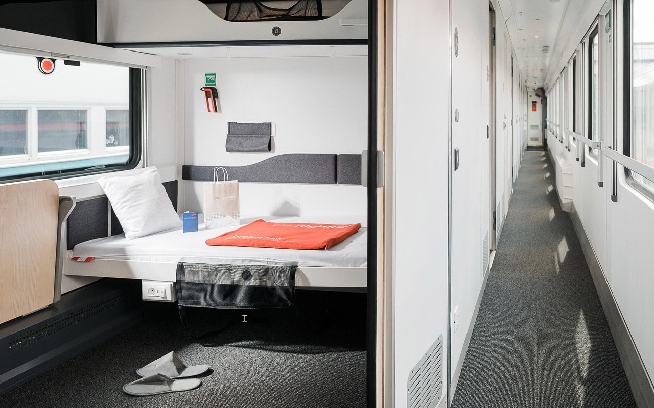 Liegewagen comfort: Zurück in die Zukunft im Nightjet